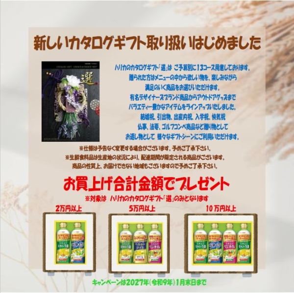 ハリカカタログ